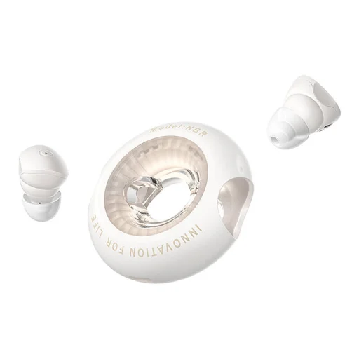 Vezeték nélküli fülhallgatók TWS Vention NBRN0 Earbuds T17 (bézs) - 2