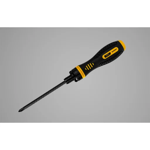 Deli Tools EDL626011 Racsnis csavarhúzó 6/PH2x180mm - 6