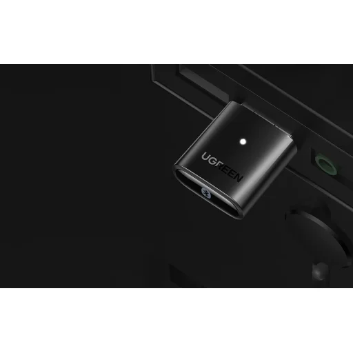UGREEN CM390 Bluetooth 5.0 USB adapter (fekete) - 5