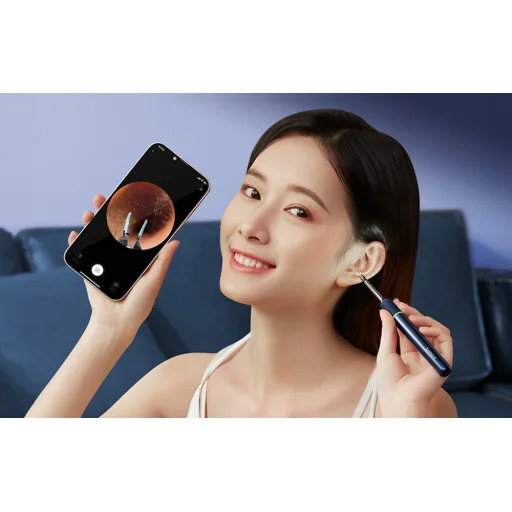 Intelligens Vizuális Fültisztító Pálca Bebird Note 5 (kék) - 5