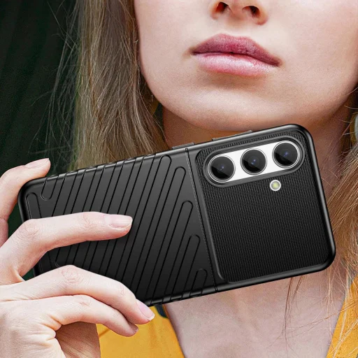 Thunder Case páncélozott tok Samsung Galaxy S24-hez - fekete - 9