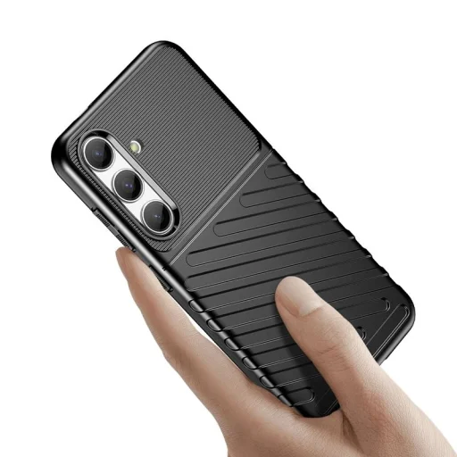Thunder Case páncélozott tok Samsung Galaxy S24-hez - fekete - 3