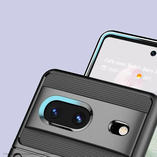 Thunder Case flexibilis páncélos tok Google Pixel 7 fekete tok - 6
