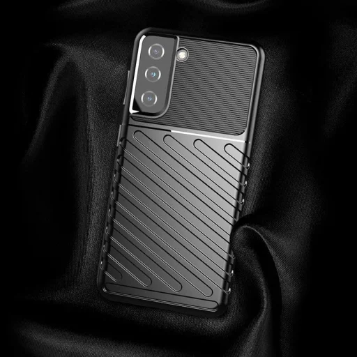 Thunder Case Samsung Galaxy S23 puzdro, silikónové, pancierové puzdro, modré - 3