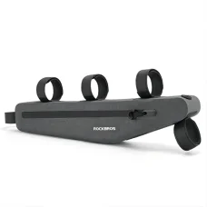 Rockbros AS-052 vízálló biciklis táska kerékpárvázra - szürke