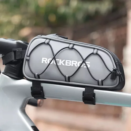 Rockbros 3012010901 bicikliváztáska 0.9 l - ezüst - 9