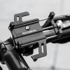 Rockbros 699-BK Aluminum Alloy Bicycle Phone Holder - Black thumbnail