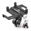 Rockbros 699-BK Aluminum Alloy Bicycle Phone Holder - Black thumbnail