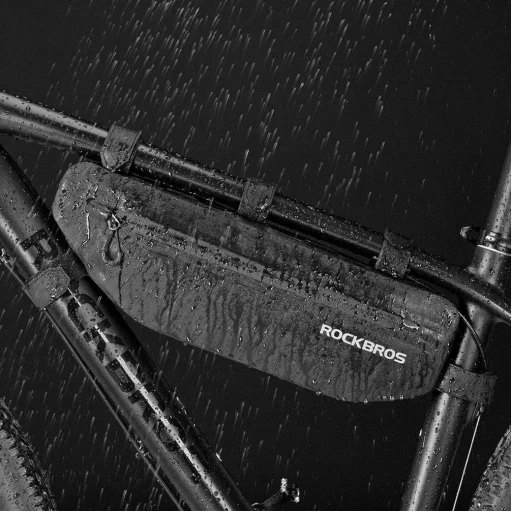 Rockbros AS-043 biciklis táska tépőzárral 3l - fekete - 21