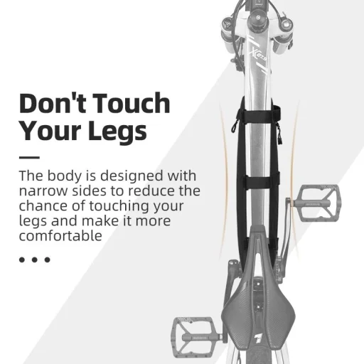 Rockbros AS-043 biciklis táska tépőzárral 3l - fekete - 28