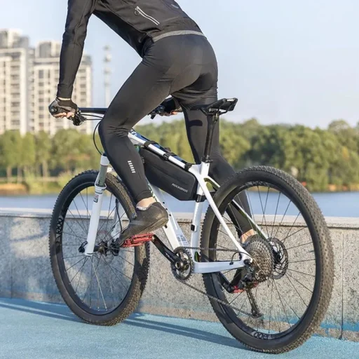 Rockbros AS-043 biciklis táska tépőzárral 3l - fekete - 29