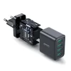 Joyroom JR-TCN03 4xUSB-A 24W 4.8A hálózati töltő adapter - fekete thumbnail