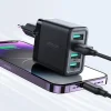 Joyroom JR-TCN03 4xUSB-A 24W 4.8A hálózati töltő adapter - fekete thumbnail