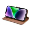 iCarer Wallet 2in1 bőr fliptok iPhone 14 Anti-RFID barna tok (WMI14220725-BN) thumbnail