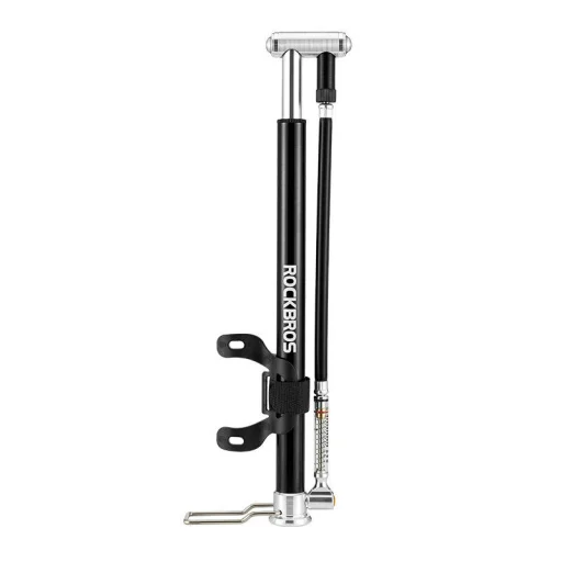 Rockbros JG-004ABK kerékpár pumpa (fekete), - 1