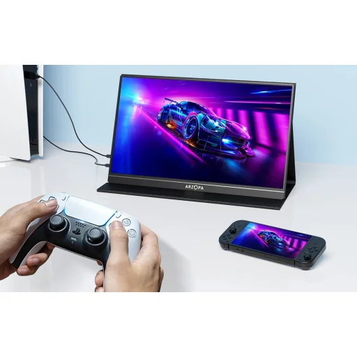 Arzopa S1 TABLE hordozható monitor, 15,6" - 7