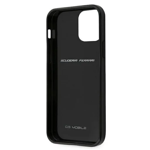 Ferrari FERCAHCP12SBK iPhone 12 Mini 5.4" fekete/fekete hardcase On Track Real Carbon tok - 6