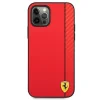 Ferrari FESAXHCP12LRE iPhone 12 Pro Max 6.7" piros/piros tok On Track Carbon Stripe thumbnail