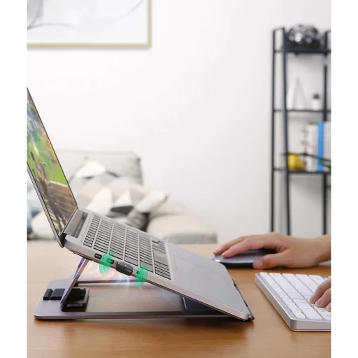 Ugreen két sávos adapter külső USB hálózati kártya - WiFi 11ac AC650 fekete (CM448) - 12