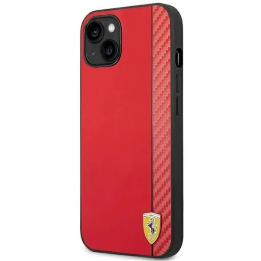 Ferrari FEHCP14MAXRE iPhone 14 Plus 6.7" piros/piros kemény tok Carbon - 2
