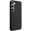 AMG AMHCS23SBLSCA S23 S911 fekete/fekete keménytok Carbon Stripe&Embossed tok thumbnail