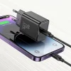 USB C 20W PD Joyroom JR-TCF06 töltő USB C - Lightning kábellel - fekete thumbnail