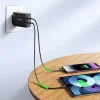 Joyroom JR-TCF09 gyors töltő 2x USB-C 40W - fekete thumbnail