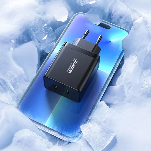 Joyroom JR-TCF09 gyors töltő 2x USB-C 40W - fekete - 11