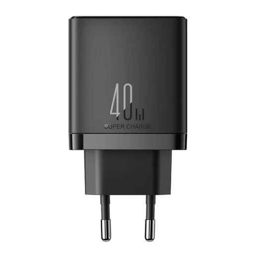 Joyroom JR-TCF09 gyors töltő 2x USB-C 40W - fekete - 3