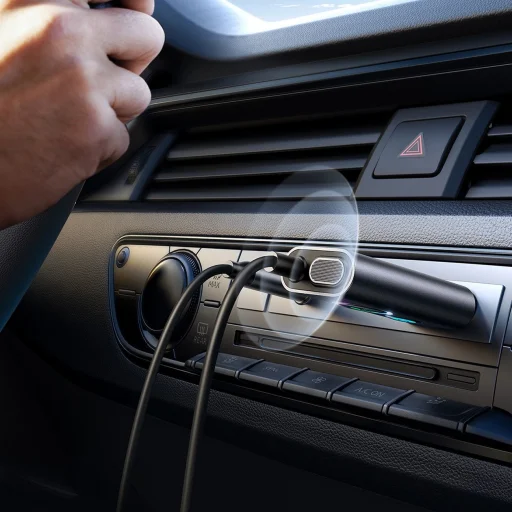 Joyroom JR-CB7 vezeték nélküli autós adapter - szürke - 11