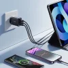 Joyroom JR-TCN02 3xUSB-A 17W 3.4A hálózati USB töltő adapter - fekete thumbnail
