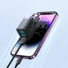 Joyroom JR-TCN02 3xUSB-A 17W 3.4A hálózati USB töltő adapter - fekete thumbnail
