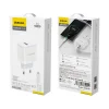 Dudao A20EU USB-A 18W hálózati töltő adapter - fehér + USB-A - micro USB kábel thumbnail