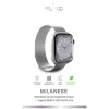 Puro 'MILANESE' szíj Apple Watch 38–40–41mm-hez, ezüst - 2