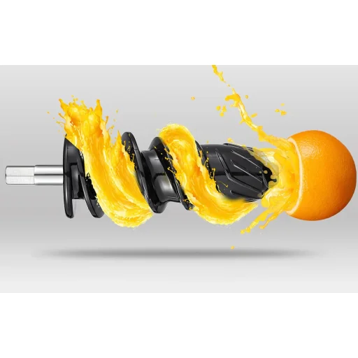 AMZCHEF Lassú Gyümölcsprés 1501-OG-SM (narancssárga) - 6