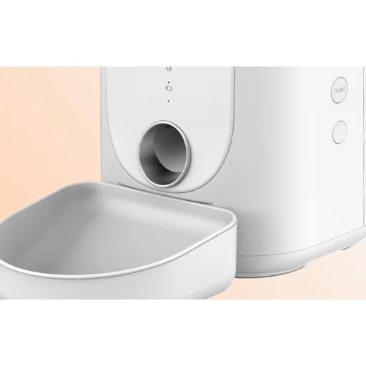 Dogness F16 4L automata kisállat etető melamin tálkával (fehér), - 7