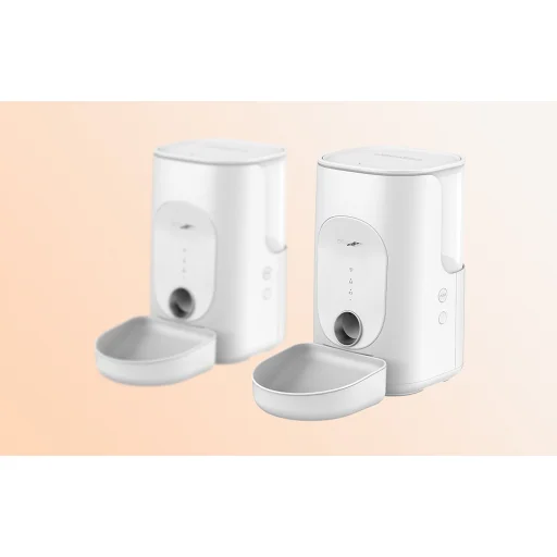 Dogness F16 4L automata kisállat etető melamin tálkával (fehér), - 4