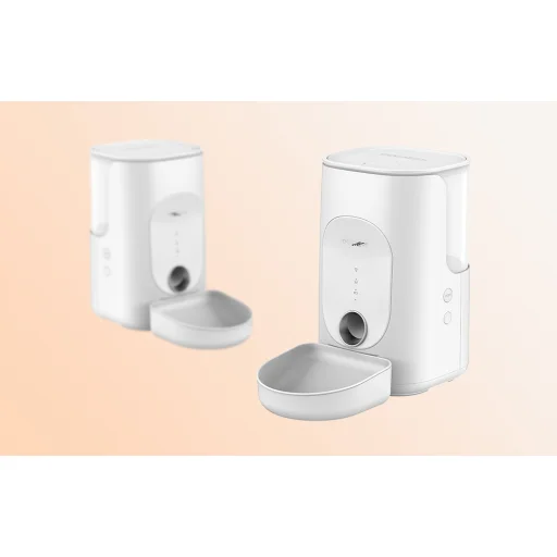 Dogness F16 4L automata kisállat etető melamin tálkával (fehér), - 5