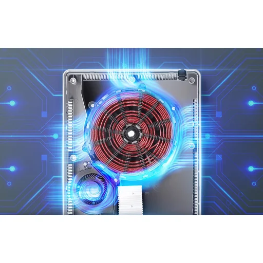 Indukciós főzőlap AMZCHEF SK-20CB14T-GA - 4