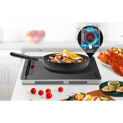 Indukciós főzőlap AMZCHEF SK-20CB14T-GA - 6