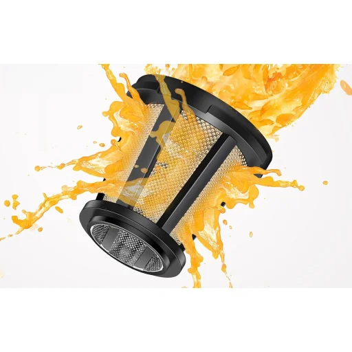  Lassú gyümölcsprés AMZCHEF 1501-BU-SM (Kék) - 5