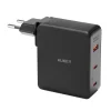 Fali töltő Aukey PA-B7O, 1xUSB-A, 2xUSB-C, 140W GaN (fekete) thumbnail
