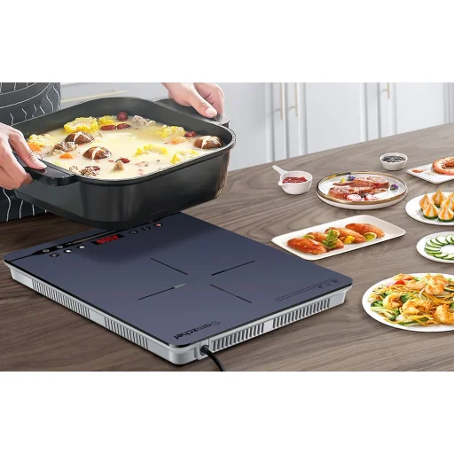 Indukciós tűzhely AMZCHEF SK-20CB14T-BU - 2