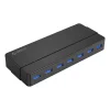 Orico 7xUSB 3.0 Hub Adapter (fekete) USB elosztó