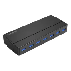 Orico 7xUSB 3.0 Hub Adapter (fekete) USB elosztó