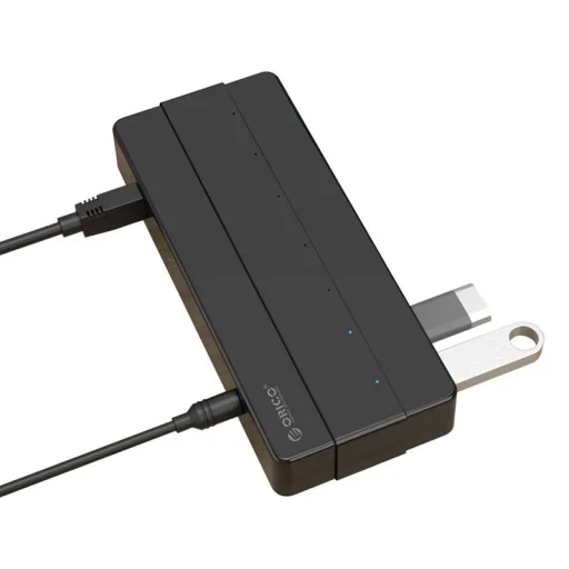 Orico 7xUSB 3.0 Hub Adapter (fekete) USB elosztó - 4
