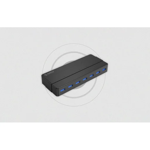 Orico 7xUSB 3.0 Hub Adapter (fekete) USB elosztó - 8