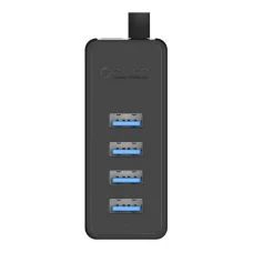 Orico W5P-100 USB-ről 4x USB 3.0 Hub Adapter (fekete) W5P-U3-100-BK-EP-IP