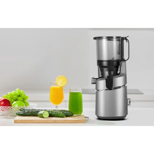 AMZCHEF SJ-036-GA lassú gyümölcscentrifuga (szürke) - 6