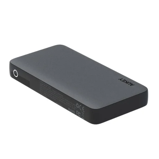 Powerbank Aukey PB-Y42, 20000mAh, 30W PD (fekete) - 3